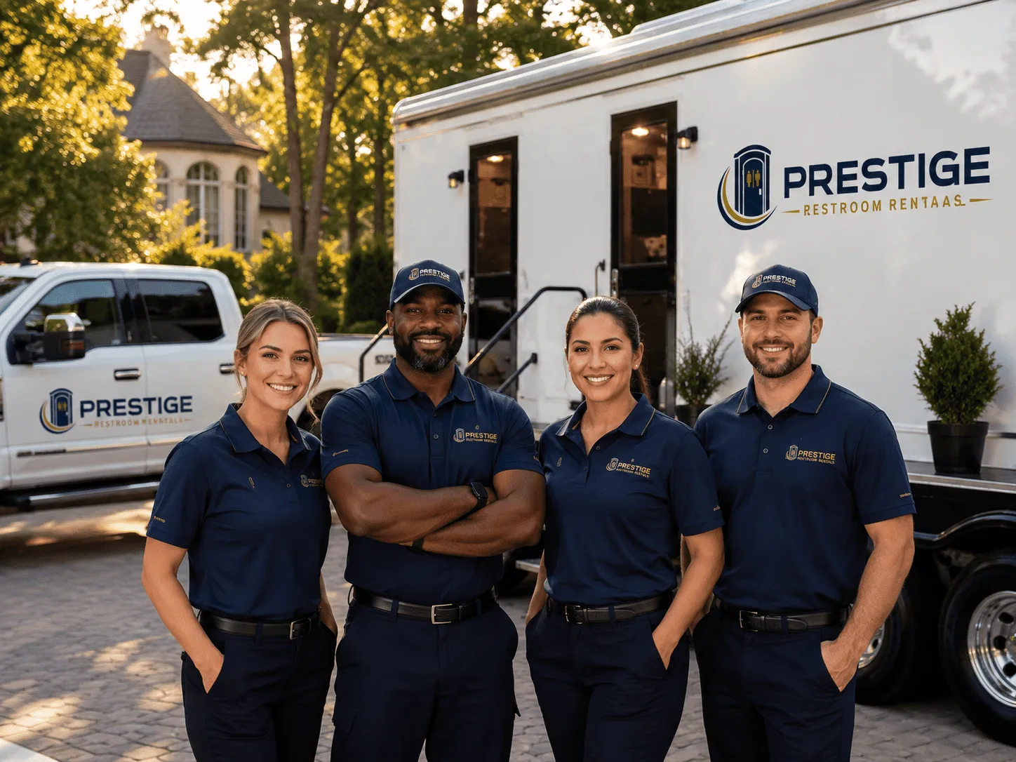 Trusted Luxury Portable Restrooms company in Marion, ND